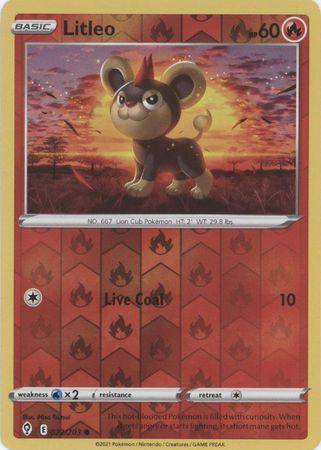 Litleo : EVOLVING SKIES (Reverse holo - 022/203 - Lockett Labs UK