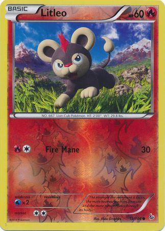 Litleo : FLASHFIRE (Reverse holo) - 19/106 - Lockett Labs UK