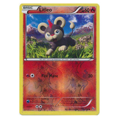 Litleo : FLASHFIRE (Reverse holo) - 19/106