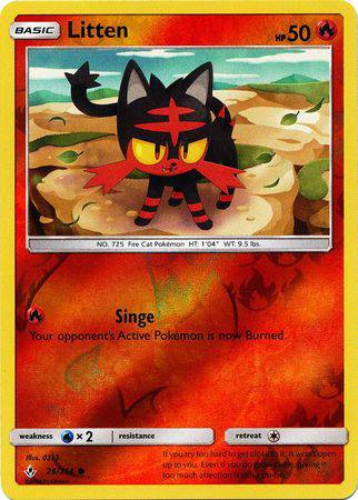 Litten : UNBROKEN BONDS (Reverse holo) - 26/214