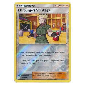 Lt. Surge's Strategy : HIDDEN FATES (Reverse holo) - 60/68