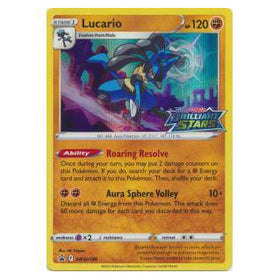 Lucario : BRILLIANT STARS PROMO (Holo) - SWSH186