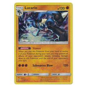 Lucario : BURNING SHADOWS (Holo) - 71/147