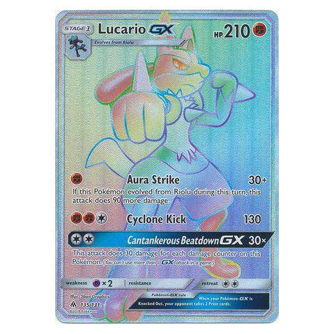 Lucario GX : FORBIDDEN LIGHT - 135/131