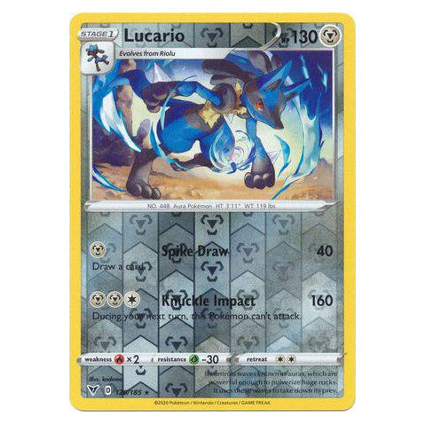Lucario : VIVID VOLTAGE (Reverse holo) - 120/185