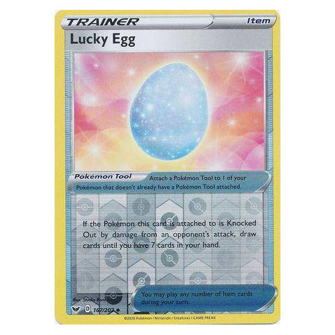 Lucky Egg : SWORD & SHIELD BASE (Reverse holo) - 167/202