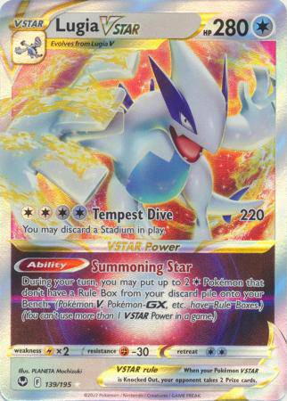 Lugia VSTAR : SILVER TEMPEST - 139/195 - Lockett Labs UK