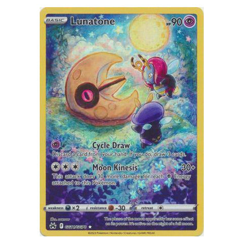 Lunatone : CROWN ZENITH - GG11/GG70
