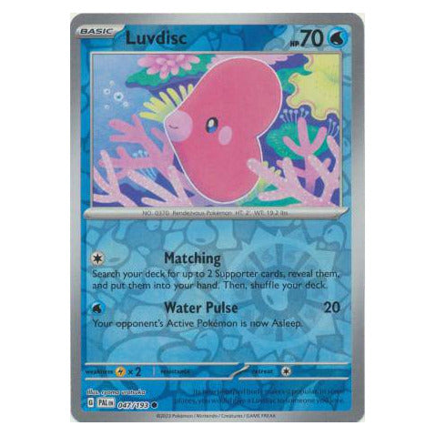 Luvdisc : PALDEA EVOLVED (Reverse holo) - 047/193