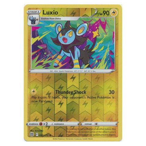 Luxio : BRILLIANT STARS (Reverse holo) - 050/172