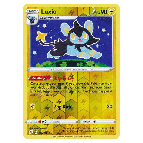 Luxio : REBEL CLASH (Reverse holo) - 061/192