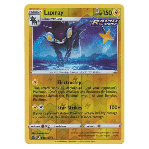 Luxray : BATTLE STYLES (Reverse holo) - 048/163