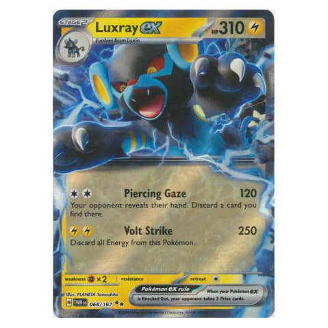 Luxray ex : TWILIGHT MASQUERADE - 068/167