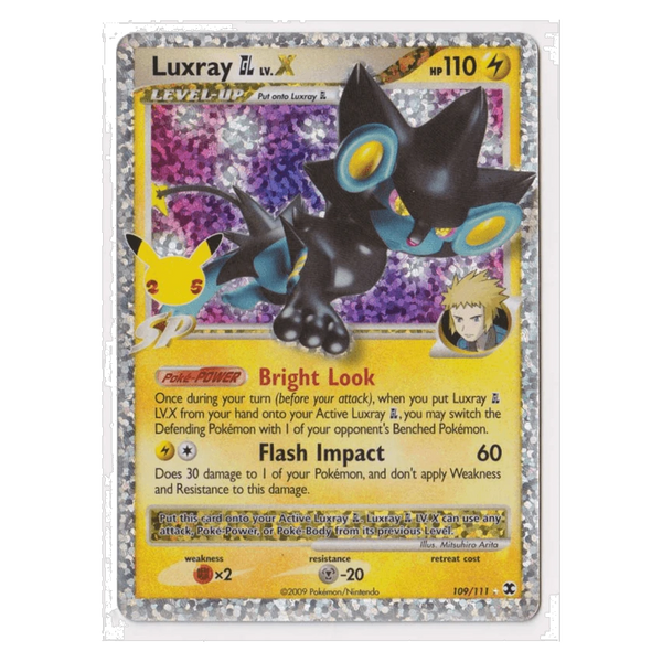 Luxray LV.X : CELEBRATIONS - 109/111
