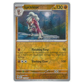Lycanroc : OBSIDIAN FLAMES (Reverse holo) - 117/197