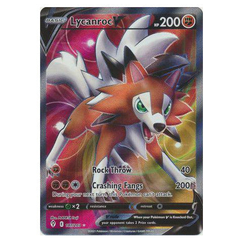 Lycanroc V : EVOLVING SKIES - 187/203