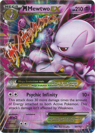 M Mewtwo EX : BREAKTHROUGH - 64/162 - Lockett Labs UK