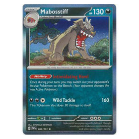 Mabosstiff : PALDEAN FATES (Holo) - 063/091