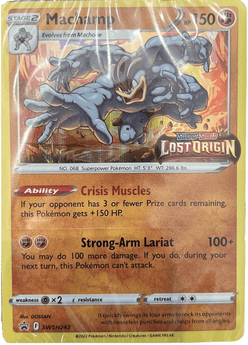 Machamp : LOST ORIGIN PROMO PRE-RELEASE BUNDLE (Sealed) (Holo) - SWSH243