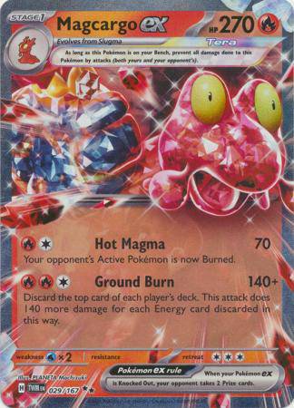 Magcargo ex : TWILIGHT MASQUERADE - 029/167 - Lockett Labs UK
