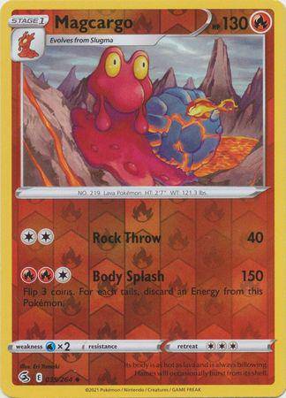 Magcargo : FUSION STRIKE (Reverse holo) - 35/264 - Lockett Labs UK