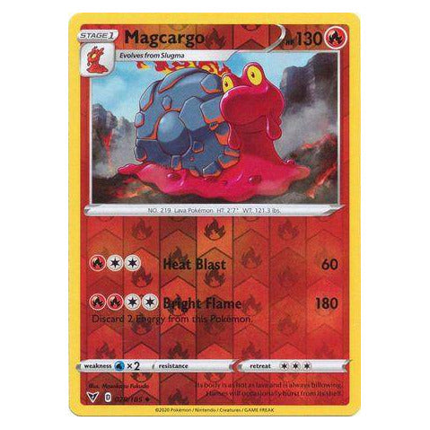 Magcargo : VIVID VOLTAGE (Reverse holo) - 028/185