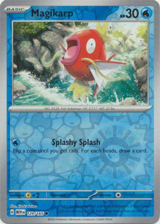 Magikarp : 151 (Reverse holo) - 129/165