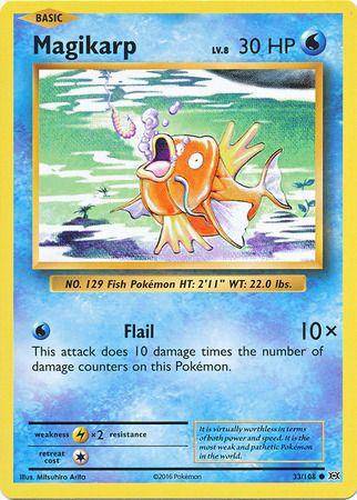 Magikarp : EVOLUTIONS - 33/108 - Lockett Labs UK