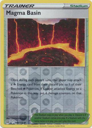 Magma Basin : BRILLIANT STARS (Reverse holo) - 144/172 - Lockett Labs UK