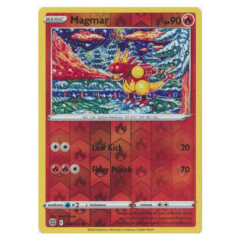 Magmar : BRILLIANT STARS (Reverse holo) - 019/172