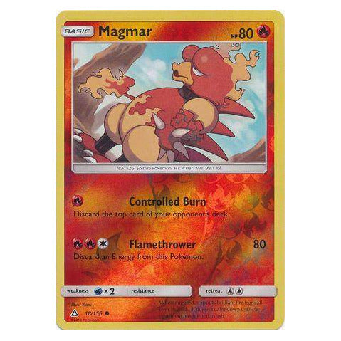 Magmar : ULTRA PRISM (Reverse holo) - 18/156