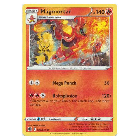 Magmortar : BRILLIANT STARS - 020/172