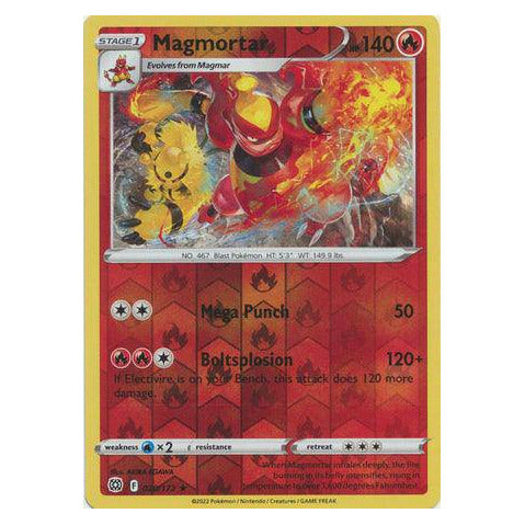 Magmortar : BRILLIANT STARS (Reverse holo) - 020/172
