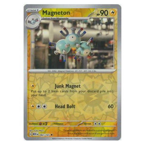 Magneton : 151 (Reverse holo) - 082/165