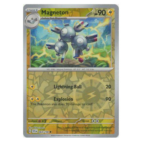 Magneton : SCARLET & VIOLET BASE (Reverse holo) - 064/198