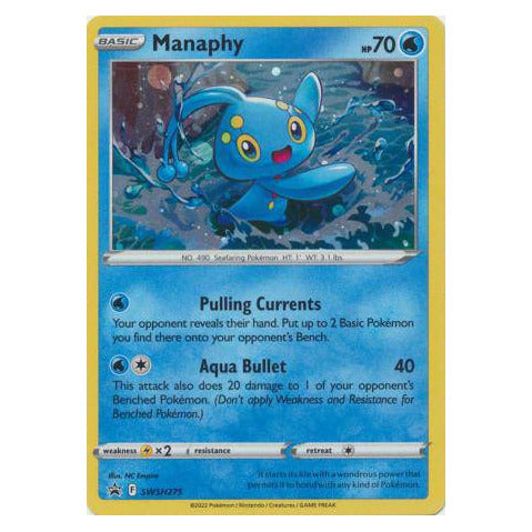 Manaphy : PROMO (Holo) - SWSH275