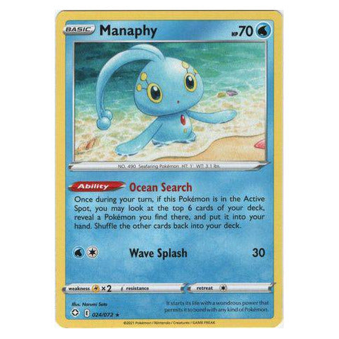 Manaphy : SHINING FATES - 024/072