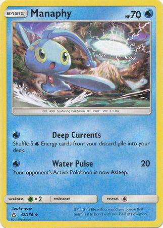 Manaphy : ULTRA PRISM - 42/156 - Lockett Labs UK