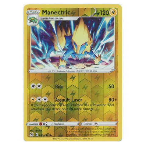 Manectric : LOST ORIGIN (Reverse holo) - 055/196