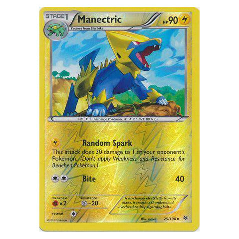 Manectric : ROARING SKIES (Reverse holo) - 25/108