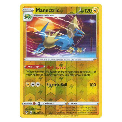 Manectric : VIVID VOLTAGE (Reverse holo) - 052/185