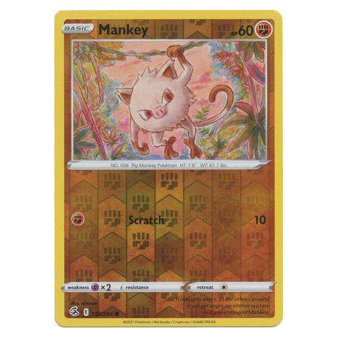 Mankey : FUSION STRIKE (Reverse holo) - 133/264