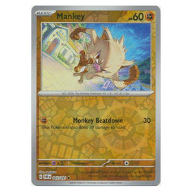 Mankey : PALDEAN FATES (Reverse holo) - 045/091