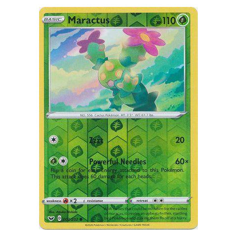 Maractus : SWORD & SHIELD BASE (Reverse holo) - 007/202