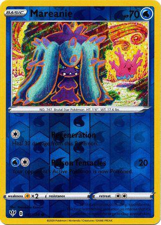 Mareanie : DARKNESS ABLAZE (Reverse holo) - 051/189 - Lockett Labs UK