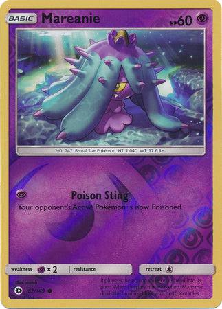 Mareanie : SUN & MOON BASE (Reverse holo) - 62/149