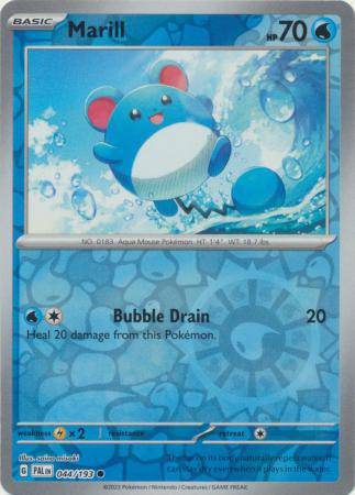 Marill : PALDEA EVOLVED (Reverse holo) - 044/193