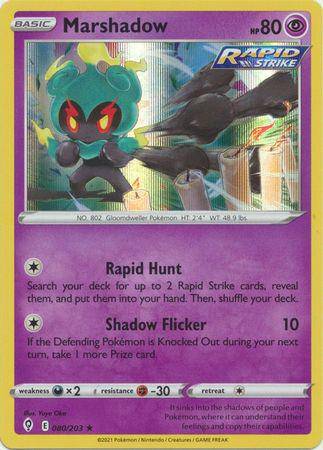 Marshadow : EVOLVING SKIES (Holo) - 080/203 - Lockett Labs UK