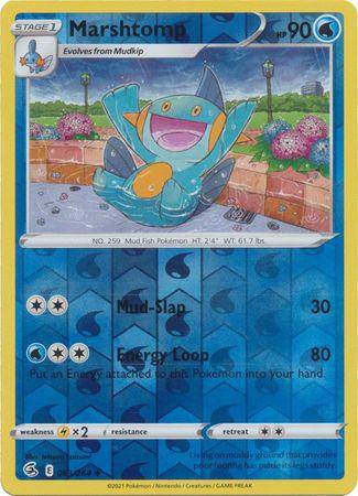 Marshtomp : FUSION STRIKE (Reverse holo) - 063/264 - Lockett Labs UK