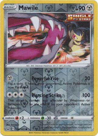 Mawile : BATTLE STYLES (Reverse holo) - 100/163